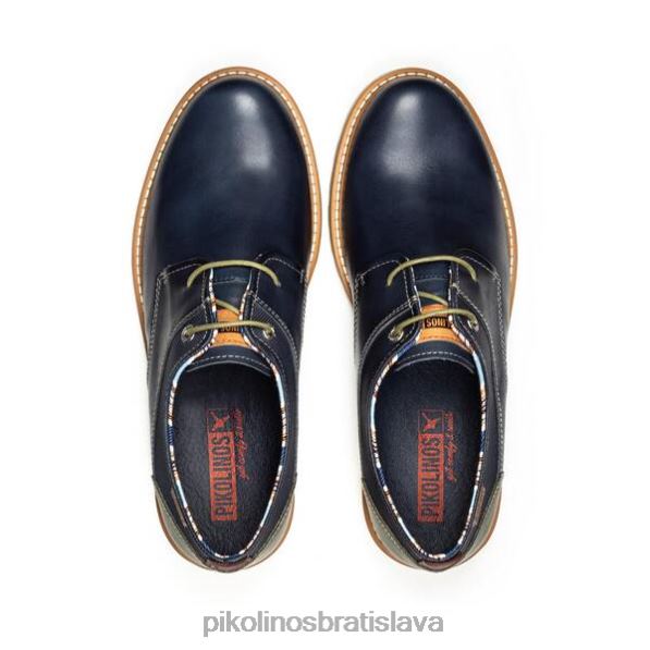 obuv Modrá Pikolinos 640B4925 berna basic topánky na šnurovanie muži