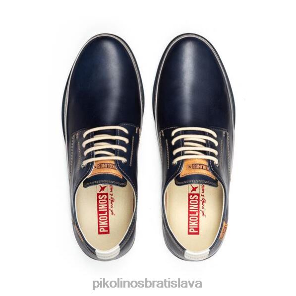 obuv Modrá Pikolinos 640B4949 palamos ležérna topánka na šnurovanie muži