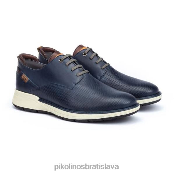 obuv Modrá Pikolinos 640B4960 Busot športové derby topánky s ľahkou podrážkou muži