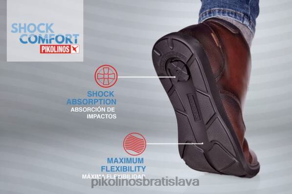 obuv Modrá Pikolinos 640B4960 Busot športové derby topánky s ľahkou podrážkou muži