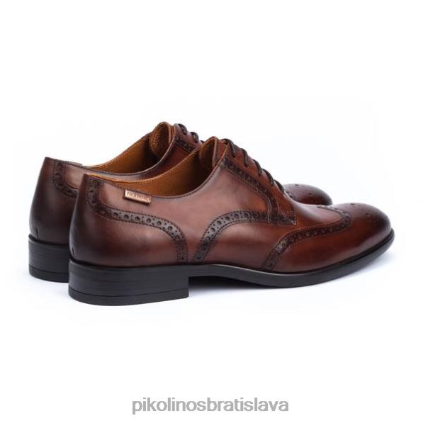 obuv cuero Pikolinos 640B4572 bristol elegantná topánka na šnurovanie muži