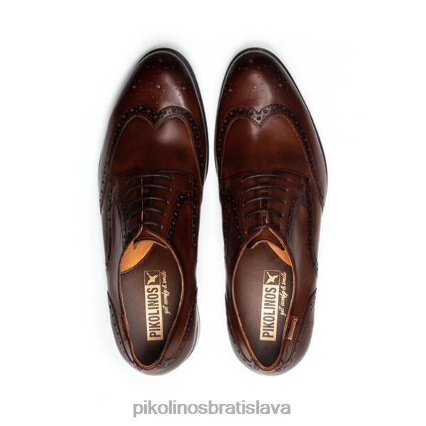 obuv cuero Pikolinos 640B4572 bristol elegantná topánka na šnurovanie muži