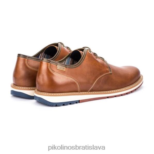 obuv cuero Pikolinos 640B4907 berna berna mestská šnurovacia topánka muži