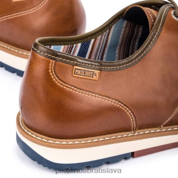 obuv cuero Pikolinos 640B4907 berna berna mestská šnurovacia topánka muži