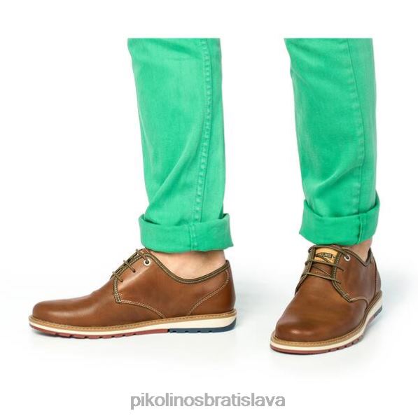 obuv cuero Pikolinos 640B4907 berna berna mestská šnurovacia topánka muži