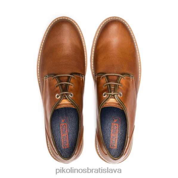 obuv cuero Pikolinos 640B4907 berna berna mestská šnurovacia topánka muži