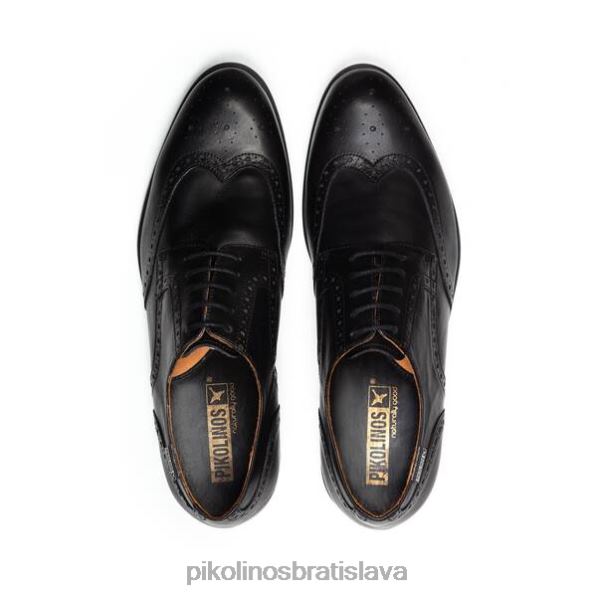 obuv čierna Pikolinos 640B4570 bristol elegantná topánka na šnurovanie muži