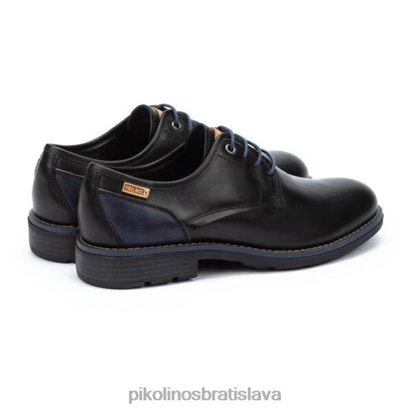 obuv čierna Pikolinos 640B4587 york york topánky na šnurovanie muži