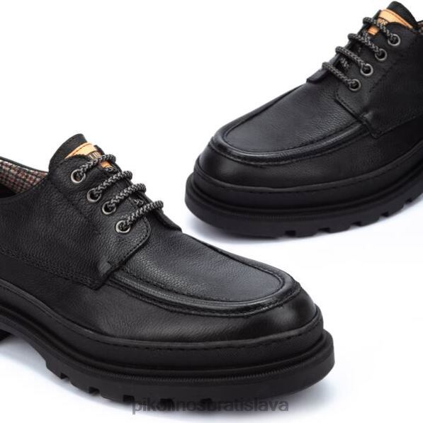 obuv čierna Pikolinos 640B4590 šnurovacie topánky ourense ourense muži
