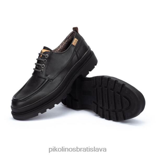 obuv čierna Pikolinos 640B4590 šnurovacie topánky ourense ourense muži