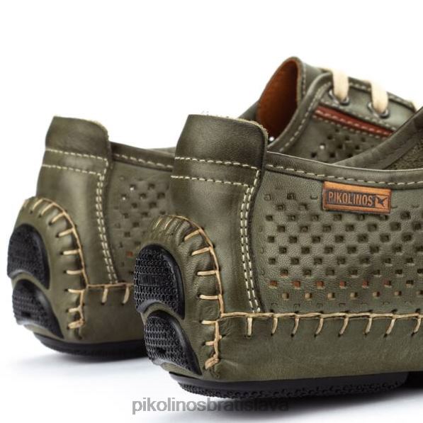 obuv kyslá uhorka Pikolinos 640B4916 jerez jerez topánky na šnurovanie muži