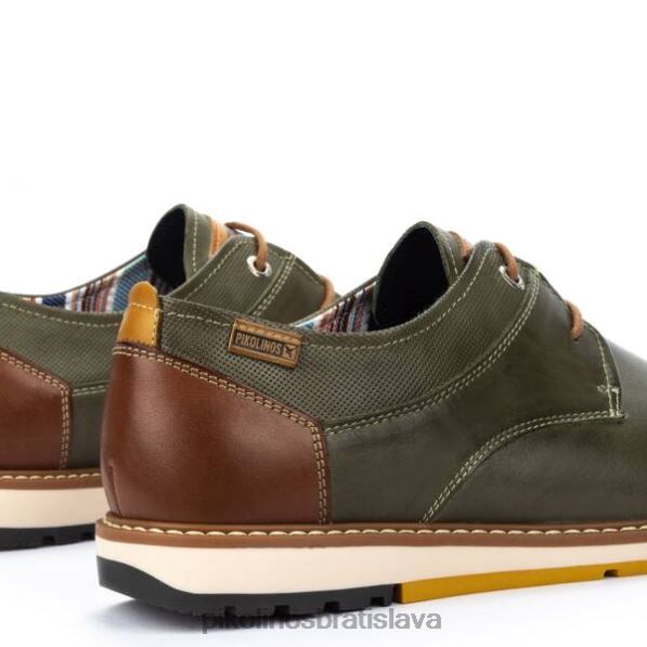 obuv kyslá uhorka Pikolinos 640B4926 berna basic topánky na šnurovanie muži