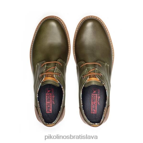 obuv kyslá uhorka Pikolinos 640B4926 berna basic topánky na šnurovanie muži
