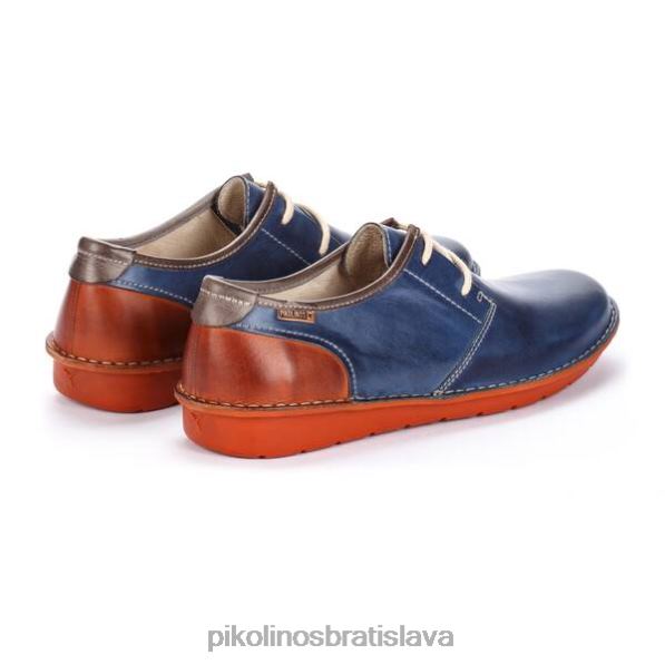 obuv námorných Pikolinos 640B4963 santiago santiago šnurovacie topánky muži