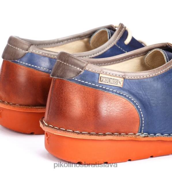 obuv námorných Pikolinos 640B4963 santiago santiago šnurovacie topánky muži