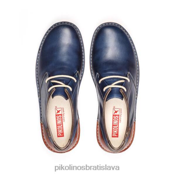 obuv námorných Pikolinos 640B4963 santiago santiago šnurovacie topánky muži