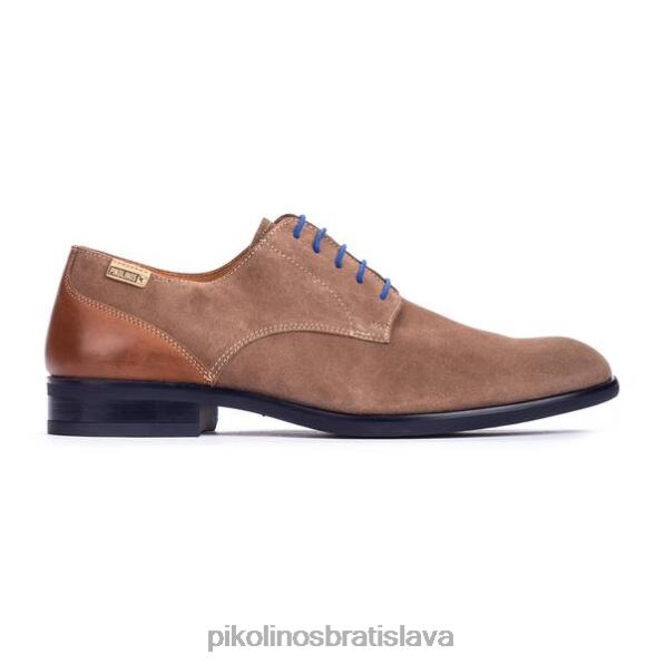 obuv taupe Pikolinos 640B4955 bristol bristol šnurovacia topánka muži