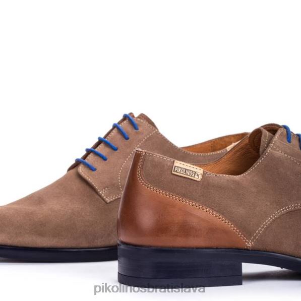 obuv taupe Pikolinos 640B4955 bristol bristol šnurovacia topánka muži