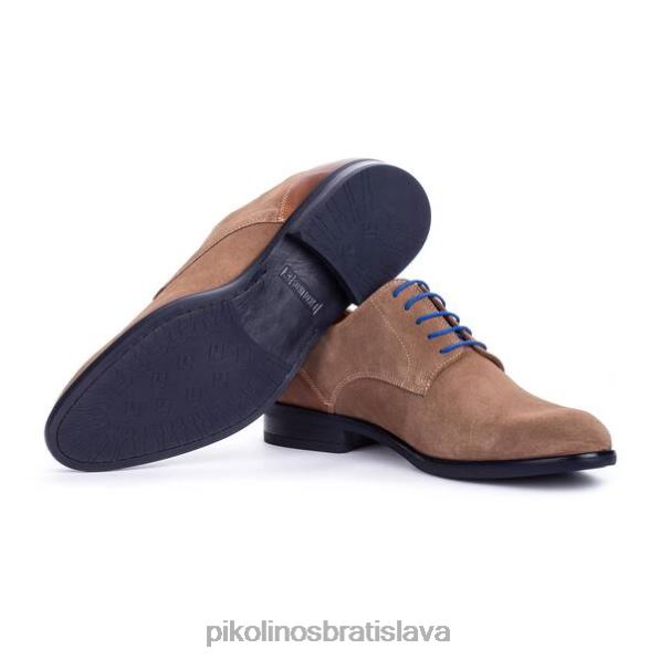 obuv taupe Pikolinos 640B4955 bristol bristol šnurovacia topánka muži