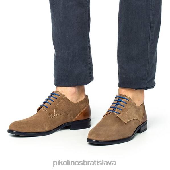 obuv taupe Pikolinos 640B4955 bristol bristol šnurovacia topánka muži