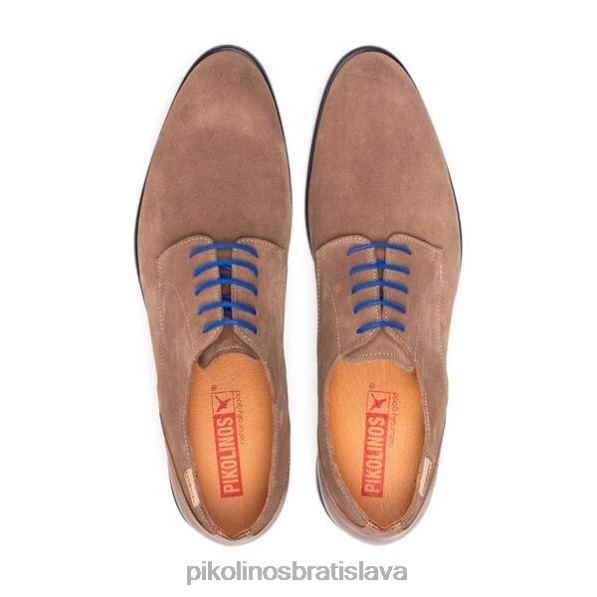 obuv taupe Pikolinos 640B4955 bristol bristol šnurovacia topánka muži