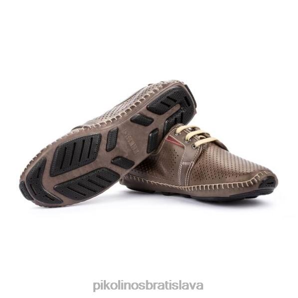obuv tmavošedý Pikolinos 640B4913 jerez jerez topánky na šnurovanie muži