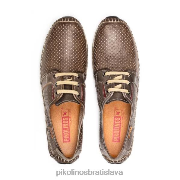 obuv tmavošedý Pikolinos 640B4913 jerez jerez topánky na šnurovanie muži