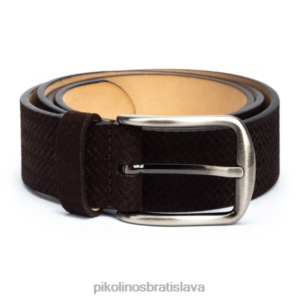 príslušenstvo olmo Pikolinos 640B41042 cinturones pletený kožený opasok muži