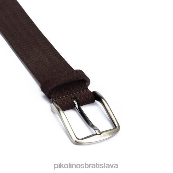 príslušenstvo olmo Pikolinos 640B41042 cinturones pletený kožený opasok muži