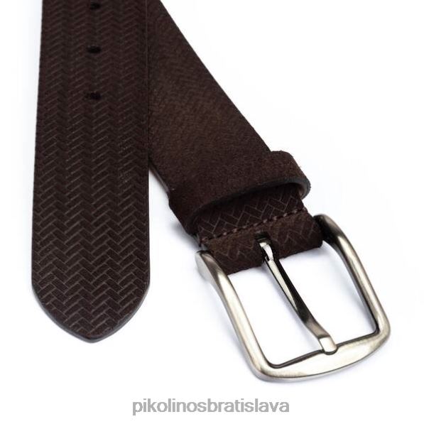 príslušenstvo olmo Pikolinos 640B41042 cinturones pletený kožený opasok muži