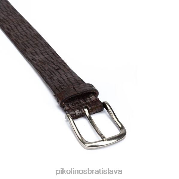 príslušenstvo olmo Pikolinos 640B41047 cinturones reliéfny kožený opasok muži