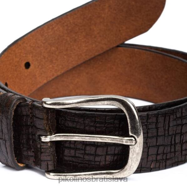 príslušenstvo olmo Pikolinos 640B41047 cinturones reliéfny kožený opasok muži