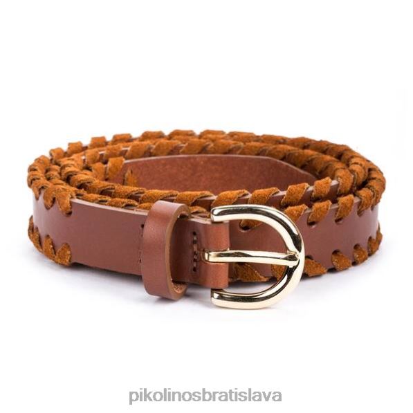 príslušenstvo cuero Pikolinos 640B4844 cinturones pletený pás ženy