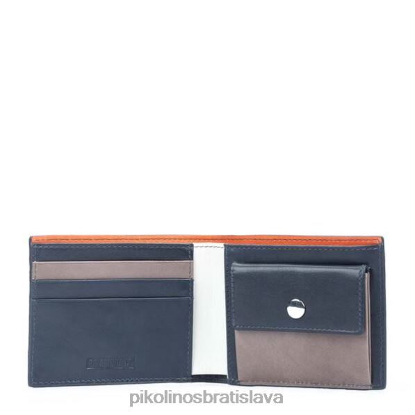 príslušenstvo Modrá Pikolinos 640B4686 peňaženky peňaženka mac-w215 muži