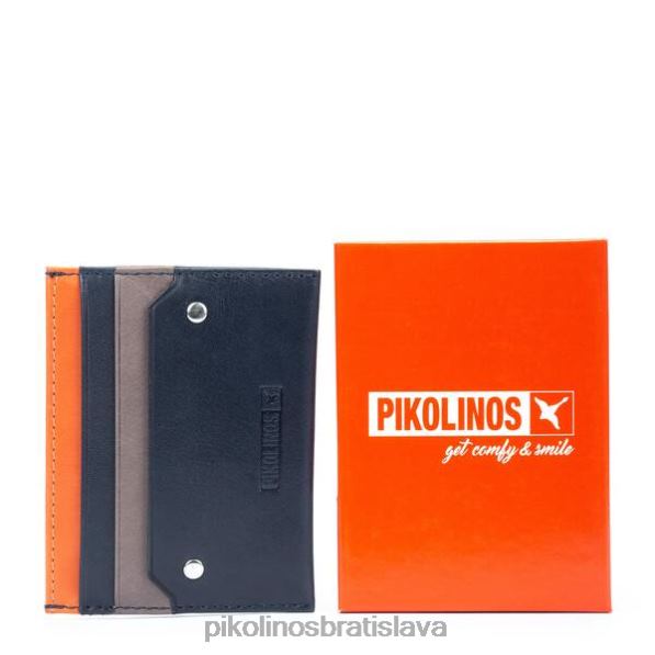 príslušenstvo Modrá Pikolinos 640B4689 peňaženky peňaženka na karty mac-w216 muži