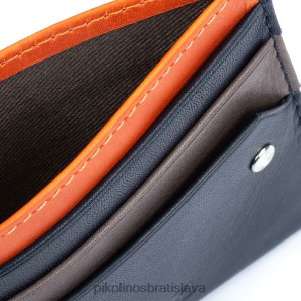 príslušenstvo Modrá Pikolinos 640B4689 peňaženky peňaženka na karty mac-w216 muži