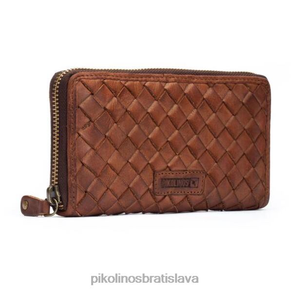 príslušenstvo koňak Pikolinos 640B4416 peňaženka voštinového vzoru carteras ženy