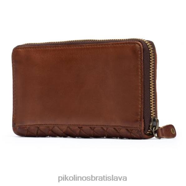 príslušenstvo koňak Pikolinos 640B4416 peňaženka voštinového vzoru carteras ženy