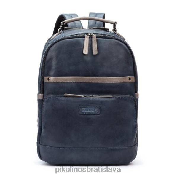 príslušenstvo Modrá Pikolinos 640B4661 kožený batoh salazar muži