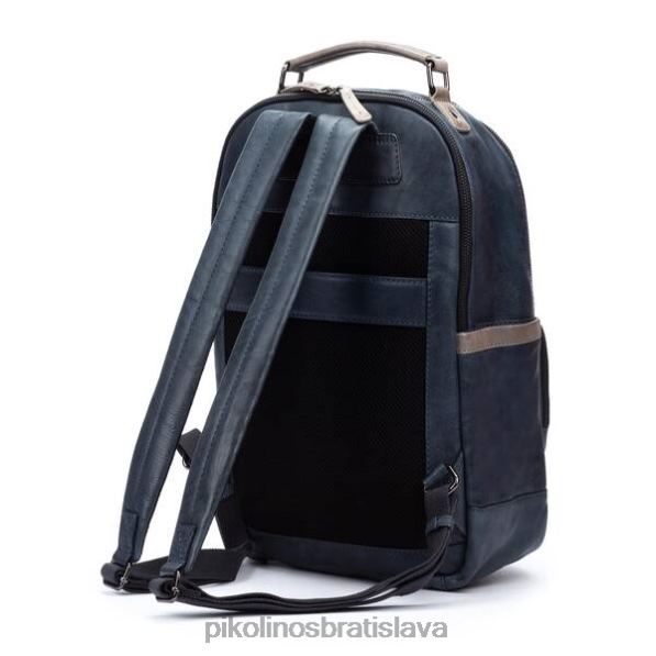 príslušenstvo Modrá Pikolinos 640B4661 kožený batoh salazar muži
