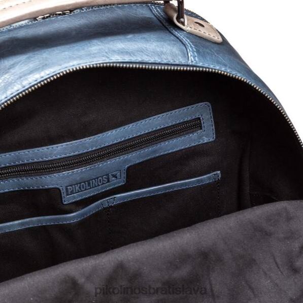 príslušenstvo Modrá Pikolinos 640B4661 kožený batoh salazar muži