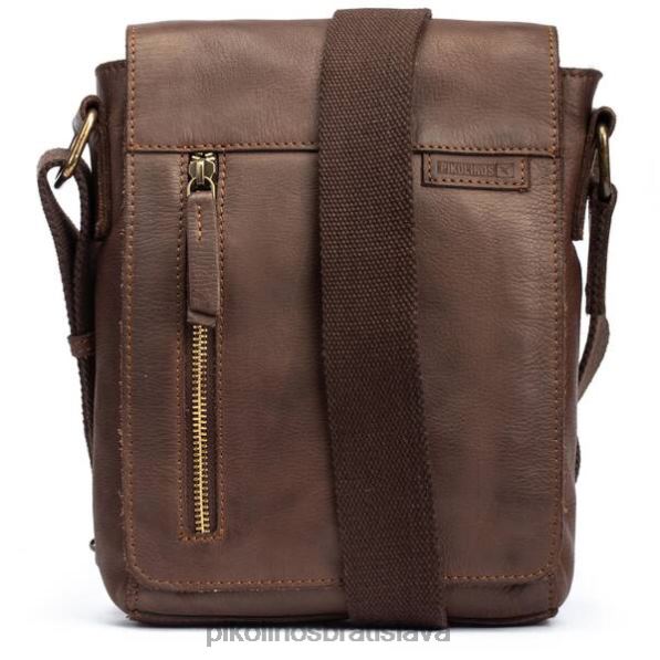 príslušenstvo hnedá Pikolinos 640B4675 Kožená crossbody kabelka caimari muži