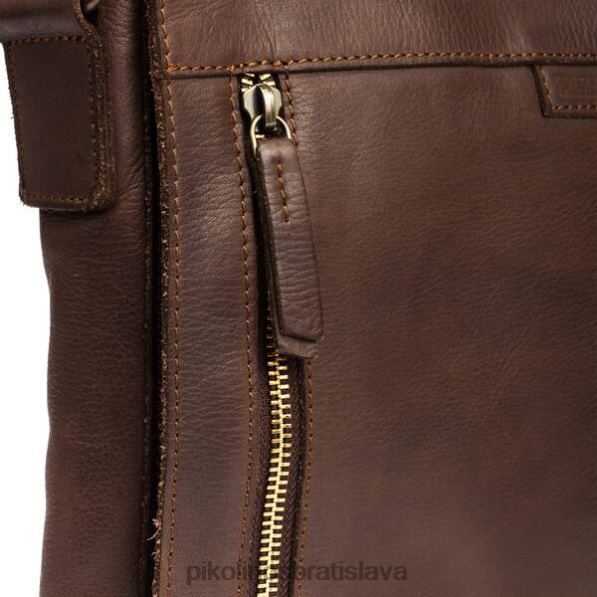 príslušenstvo hnedá Pikolinos 640B4675 Kožená crossbody kabelka caimari muži