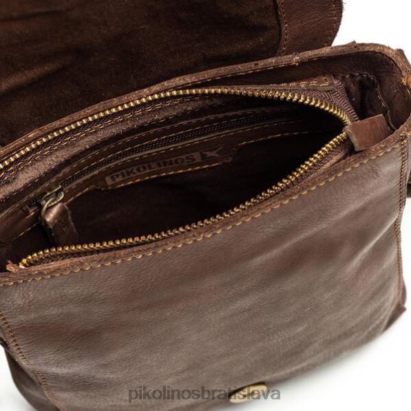 príslušenstvo hnedá Pikolinos 640B4675 Kožená crossbody kabelka caimari muži
