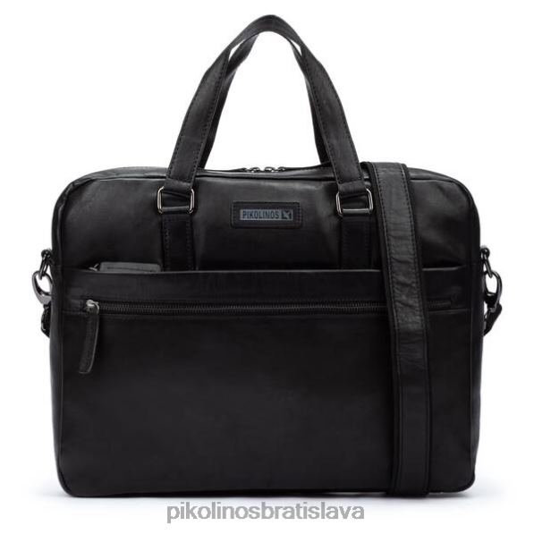 príslušenstvo čierna Pikolinos 640B4664 belmonte kožená taška belmonte muži
