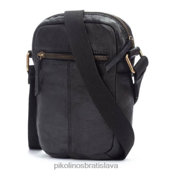 príslušenstvo čierna Pikolinos 640B4672 taška cez rameno rioja s rôznymi vreckami na zips muži