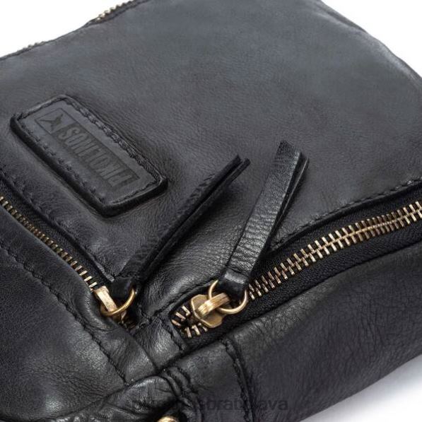 príslušenstvo čierna Pikolinos 640B4672 taška cez rameno rioja s rôznymi vreckami na zips muži