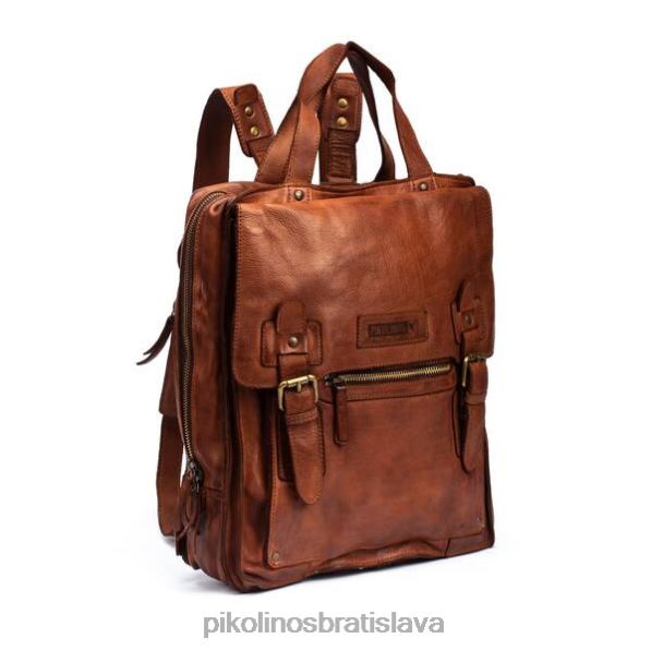 príslušenstvo koňak Pikolinos 640B4678 caimari praná linková taška muži