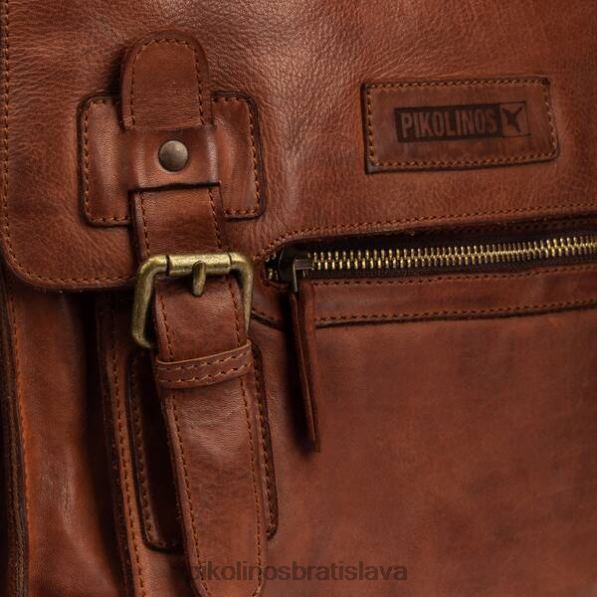 príslušenstvo koňak Pikolinos 640B4678 caimari praná linková taška muži