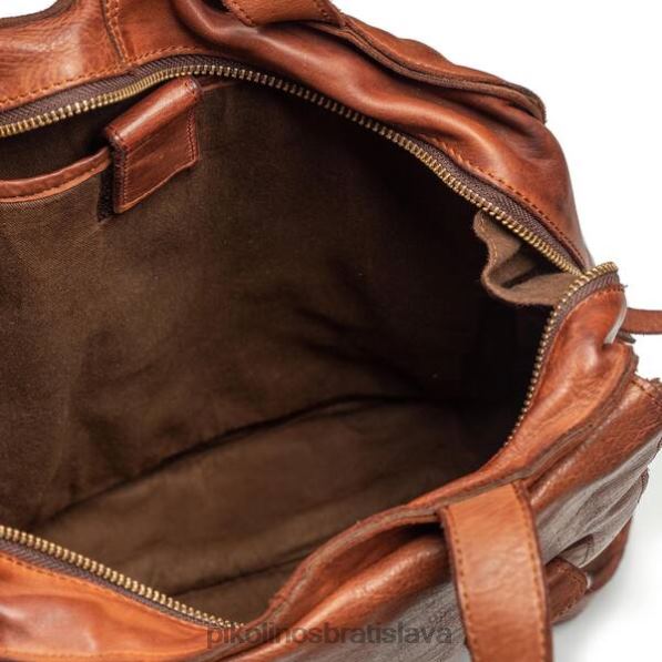 príslušenstvo koňak Pikolinos 640B4678 caimari praná linková taška muži